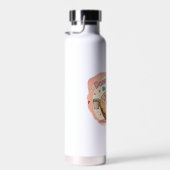 🍩 Donut Worry, Be Happy ☕ Waterfles (Rechts)