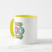 Donut Worry Coffee Mok (Voorkant links)