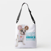 Donut Worry Cross Bag Crossbody Tas (Achterkant)