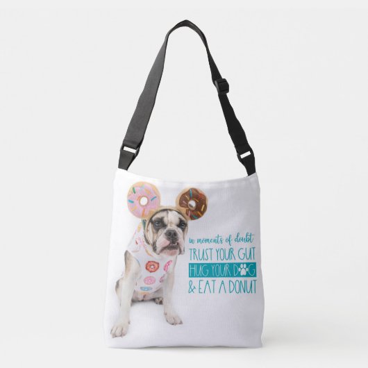 Donut Worry Cross Bag Crossbody Tas (Voorkant)