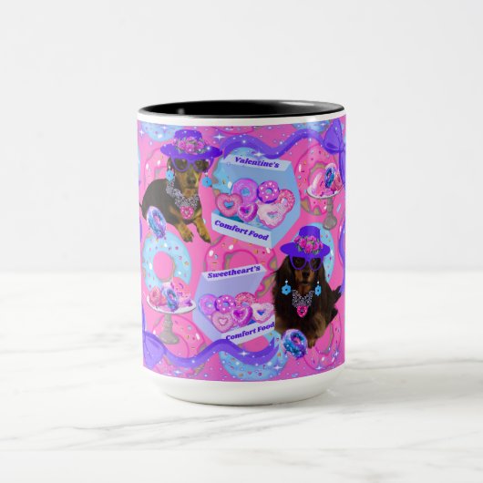 Donut Worry Doxies Koffiemok Mok (Midden)