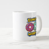 Donut Worry Jumbo Speciale Mok (Voorkant rechts)