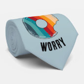 Donut Worry Mannen Green Stropdas (Opgerold)