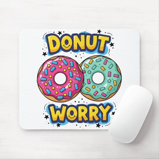Donut Worry Muismat (Met muis)