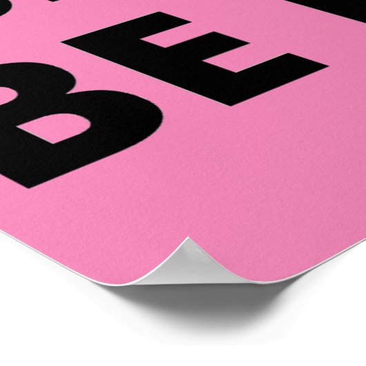 Donut Worry Poster (Hoek)