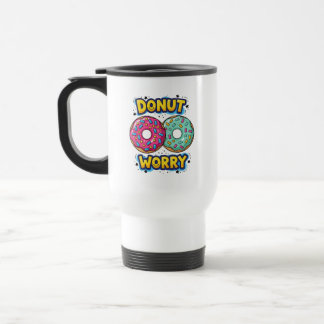 Donut Worry Reis-/Forenzenmok Reisbeker