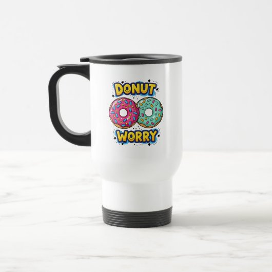Donut Worry Reis-/Forenzenmok Reisbeker (Links)