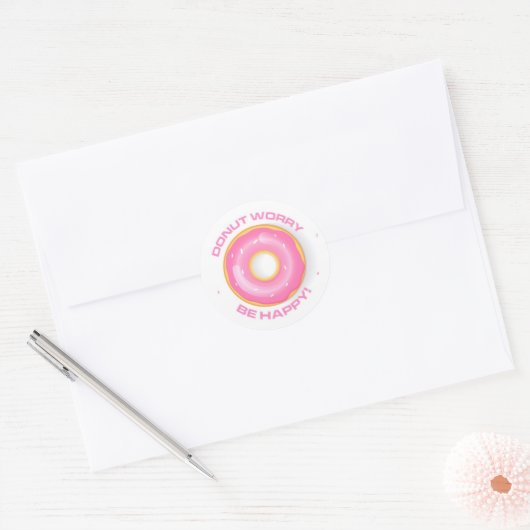 Donut Worry Stickers (Envelop)
