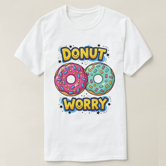 Donut Worry T-shirt (Design voorkant)
