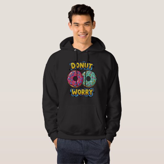 Donut Worry Volwassenen Pullover (Voorkant volledig)