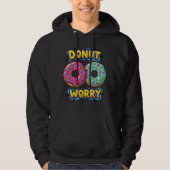Donut Worry Volwassenen Pullover (Voorkant)