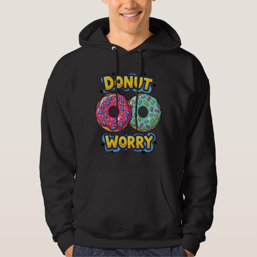 Donut Worry Volwassenen Pullover (Voorkant)