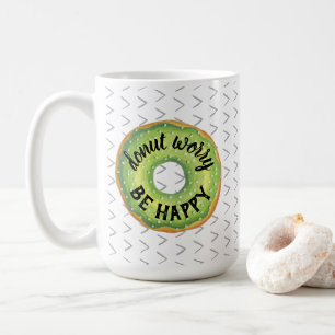 Donut Worry, Wees Gelukkig Koffiemok