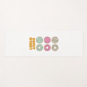 Donut Worry Yoga Mat (Voorkant (horizontaal))