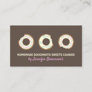 Donut Zoete Lekkernijen Koekjes dessert zoet Visitekaartje