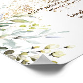 Donutbar Zoetigheden Tafel Trouwdag Kruidenbord Poster (Hoek)