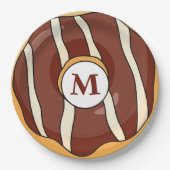 Donutbord Papieren Bordje (Voorkant)