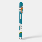 Donuts Abstracte monoline Pattern Pop Art Case-Mate iPhone Case (Achterkant / Rechts)