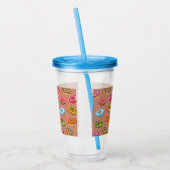 Donuts acryl drinkbeker (Links)