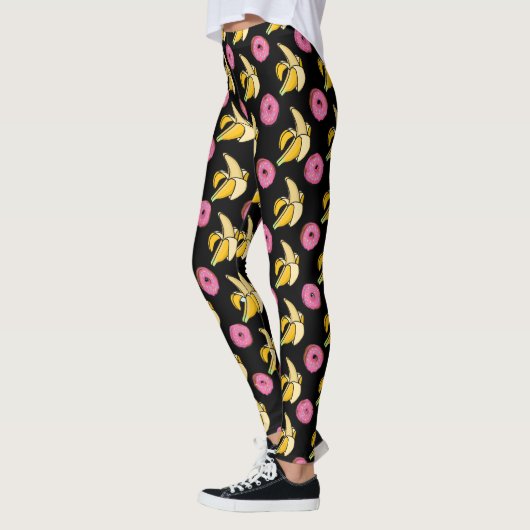 Donuts and Bananas Leggings - Fun (Links)