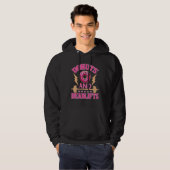 Donuts And Deadlifts Weightlifting   Gym Workout Hoodie (Voorkant volledig)