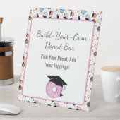 Donuts and Degrees Afstuderen Bouw Je Eigen Donut Reclamebord Met Voetstuk (Insitu)