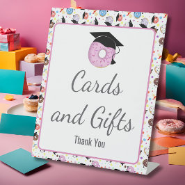 Donuts and Degrees Afstuderen Bouw Je Eigen Donut Reclamebord Met Voetstuk