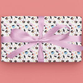 Donuts and Degrees Afstuderen Pattern Cadeaupapier