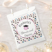 Donuts and Degrees Afstuderen Pattern Gepersonalis Bedankzakje (Geknipt)