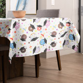 Donuts and Degrees Afstuderen Pattern Tafelkleed