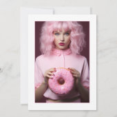 Donuts and Degrees Graduation Party Foto Kaart (Achterkant)