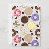 Donuts and Degrees Leuke afstudeerfeest Kaart (Achterkant)