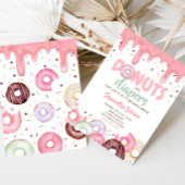 Donuts and Diapers Sprinkle Baby shower Kaart
