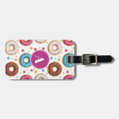 Donuts-Bagagelabel Bagagelabel (Voorkant horizontaal)
