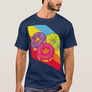Donuts Bake Bakery Baker Cake Food Delicious Sweet T-shirt