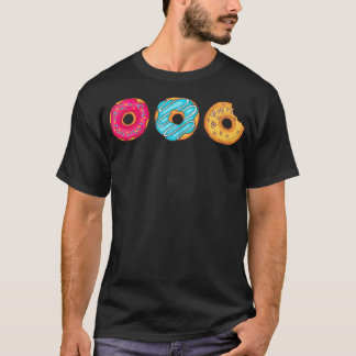 Donuts Bakery Cookie Snoep Sweets Cake Confiserie T-shirt