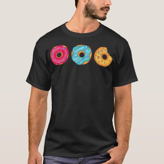 Donuts Bakery Cookie Snoep Sweets Cake Confiserie T-shirt (Voorkant)