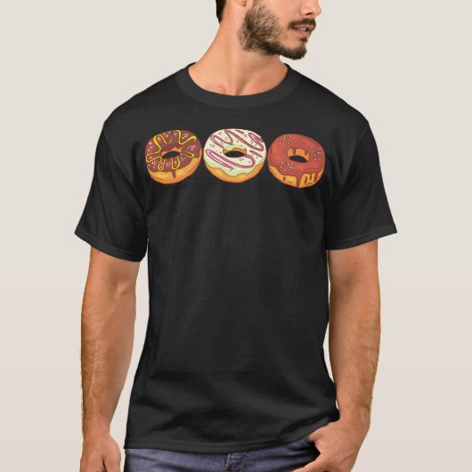 Donuts Bakery Cookie Snoep Sweets Cake Confiserie T-shirt (Voorkant)