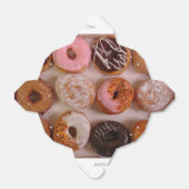 Donuts. Bedankdoosjes (Uitgevouwen)