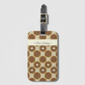 Donuts beste vakantie bagagelabel (Voorkant (verticaal))