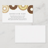 Donuts Books voor Baby-invoegkaart Informatiekaartje (Voorkant / Achterkant)