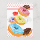 Donuts Briefkaart (Voorkant)