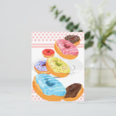 Donuts Briefkaart (Staand voorkant)