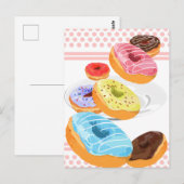 Donuts Briefkaart (Voorkant / Achterkant)