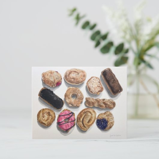 Donuts Briefkaart (Staand voorkant)