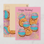 Donuts Briefkaart (Voorkant / Achterkant)