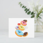 Donuts Briefkaart (Staand voorkant)
