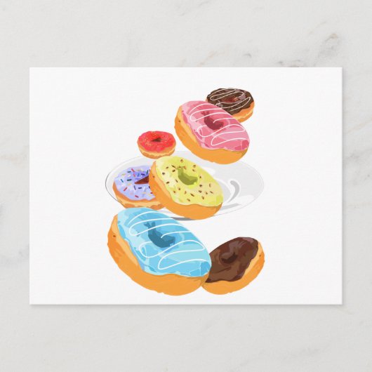 Donuts Briefkaart (Voorkant)