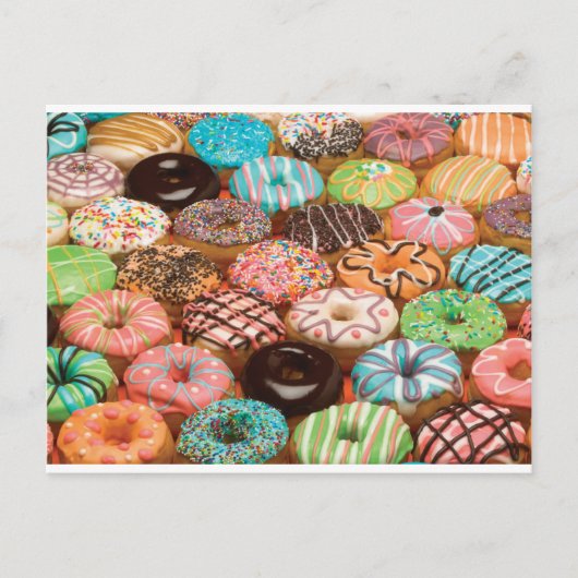 donuts briefkaart (Voorkant)