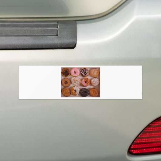 DONUTS! BUMPERSTICKER (Op auto)